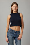 Ivy Knit Tank, NAVY BLAZER - alternate image 1