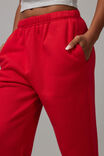 Super Slouchy Trackpant, LYCHEE - alternate image 4