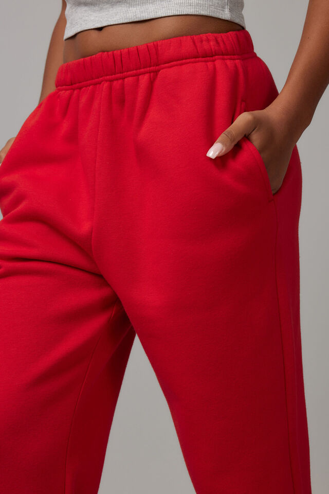 Super Slouchy Trackpant, LYCHEE