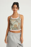 Layered Halter Cami, SUMMER CAMO/PINK MUSK - example image 1