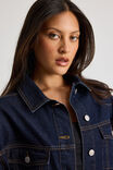 Darcy Denim Jacket, RAW INDIGO - alternate image 4