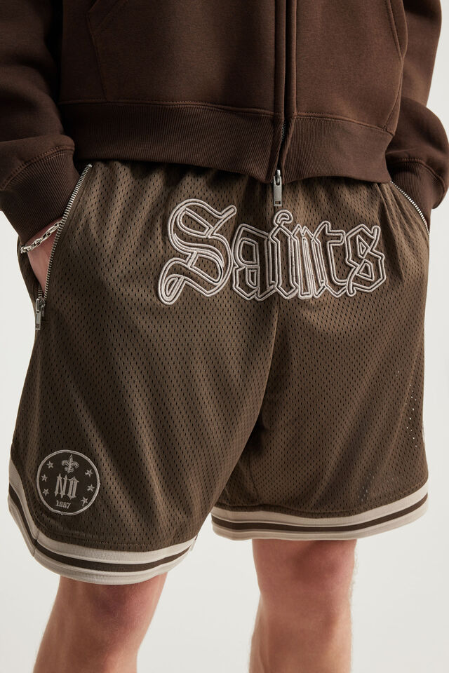 Nfl Basketball Short, LCN NFL CEDAR / NEW ORLEANS SAINTS