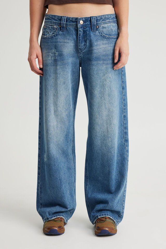 Luca Low Rise Jean, ECLIPSE WORN VINTAGE