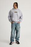 Half Half Hoodie, HH STEEL MARLE/NUTS ABOUT YOU - alternate image 2