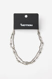Notion Barbwire Necklace, SILVER - example image 2