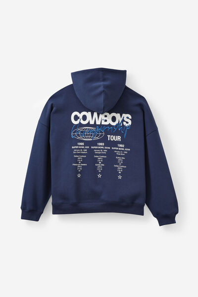 Dallas Cowboys Hoodie, LCN DAL MIDNIGHT BLUE/COWBOYS CHAMPIONSHIP