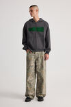 Half Half Zip Thru Hoodie, HH SLATE/HALF SHUFFLE - alternate image 2