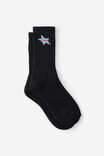 HH BLUE RED STAR BLK