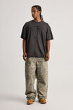 Half Half Oversized T Shirt, HH SLATE/HALF HALF SEAM - alternate image 2