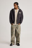 Half Half Zip Thru Hoodie, HH SLATE/HALF HALF SUPPLY STORE - alternate image 2