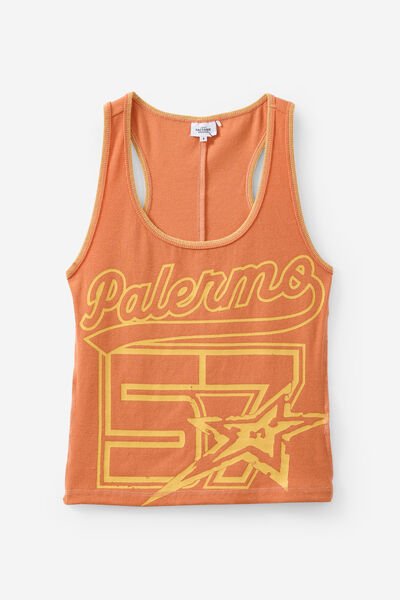 Graphic Tank, RICH ORANGE/PALERMO