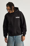 Half Half Hoodie, HH BLACK/HARD WEAR - alternate image 3