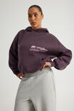 Open Gallery Boxy Hoodie, OG WASHED FROZEN BERRY/CONSIDERED DESIGN - alternate image 4