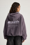 Chloe Hoodie, WASHED WINTER PLUM/AMORE - alternate image 3