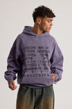 Notion Hoodie, NTN WASHED PURPLE DOVE/TEAL HAZE - alternate image 3