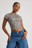 Cameron Open Back Top, LEOPARD - alternate image 3