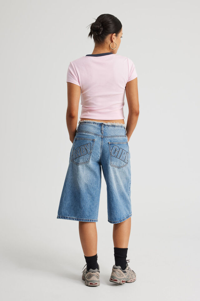 Mega Baggy Jort, MOSH TINT BLUE_BABY GIRL