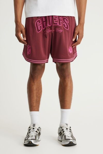 Nfl Basketball Short, LCN NFL BORDEAUX/KANSAS CITY CHEIFS