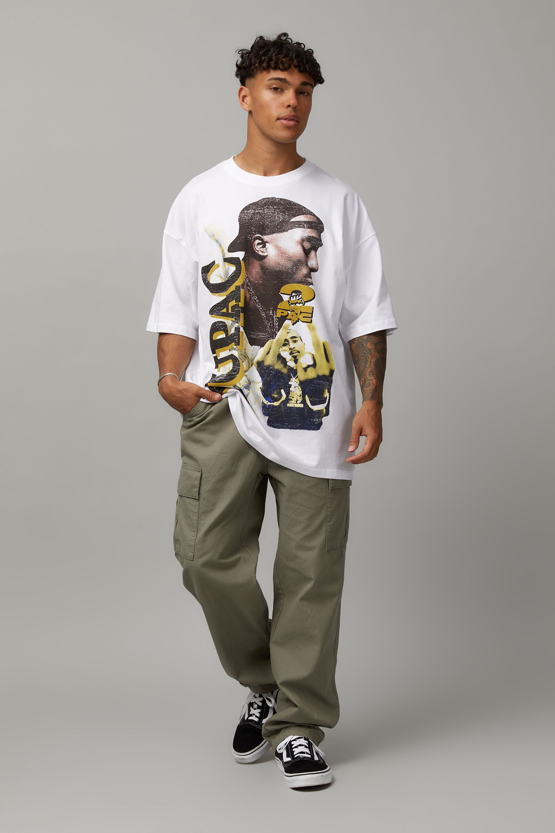 Oversized Music Merch T Shirt