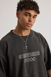 Notion Vintage Box Fit Graphic Tshirt, NTN WASHED BLACK/STAR SPRAY - alternate image 4