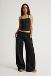 Snatched Halter Top, BLACK - alternate image 2