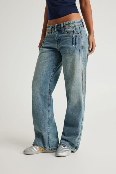 Luca Low Rise Jean, DREAMLITE BLUE