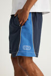 Half Half Pull On Short, NAVY BLAZER/PIPING - example image 4