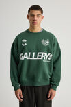 Open Gallery Crew, OG BOTANICAL GREEN/WHITE CREST - alternate image 3