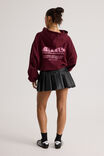Pu Pleated Skirt, BLACK - alternate image 3