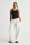 Classic Wide Leg Trackpant, VINTAGE WHITE - alternate image 1