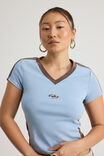 Fitted Graphic Tee, BLUE MIST/MUD NTN - alternate image 4