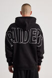 Nfl Hoodie, LCN NFL BLACK/RAIDERS SUPERSCRIPT - alternate image 3