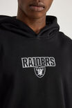Nfl Hoodie, LCN NFL BLACK/RAIDERS DYSTOPIA SUPERSCRIPT - alternate image 4
