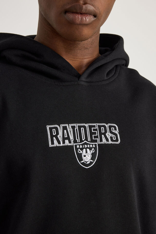 Nfl Hoodie, LCN NFL BLACK/RAIDERS DYSTOPIA SUPERSCRIPT