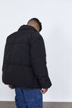 Puffer Jacket, BLACK