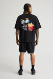 Mcdonalds Basketball Short, LCN MCD BLACK/MCDONALDS GOLDEN ARCHES - alternate image 4