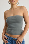 Authentics Longline Bandeau, WASHED OIL SLICK - alternate image 4