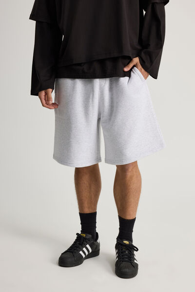 Authentics Regular Track Short, SILVER MARLE