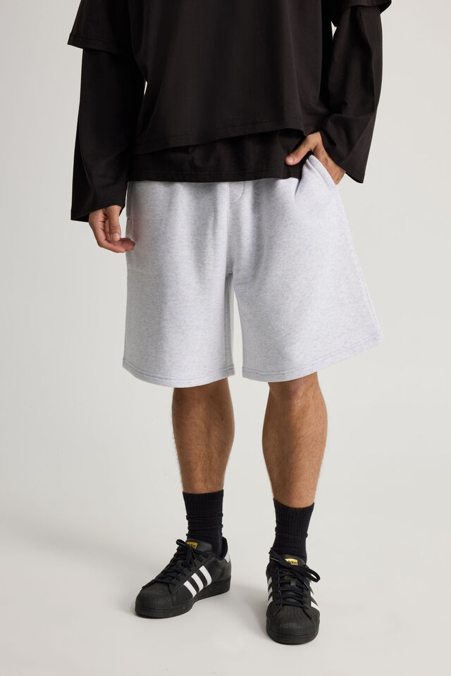 Authentics Regular Track Short, SILVER MARLE