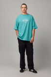 Box Fit Nfl Tshirt, LCN NFL TEAL/MIAMI DOLPHINS NEW PREP - alternate image 2