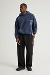 Baggy Trackpant, OG BLACK/WHITE PIPING - example image 3