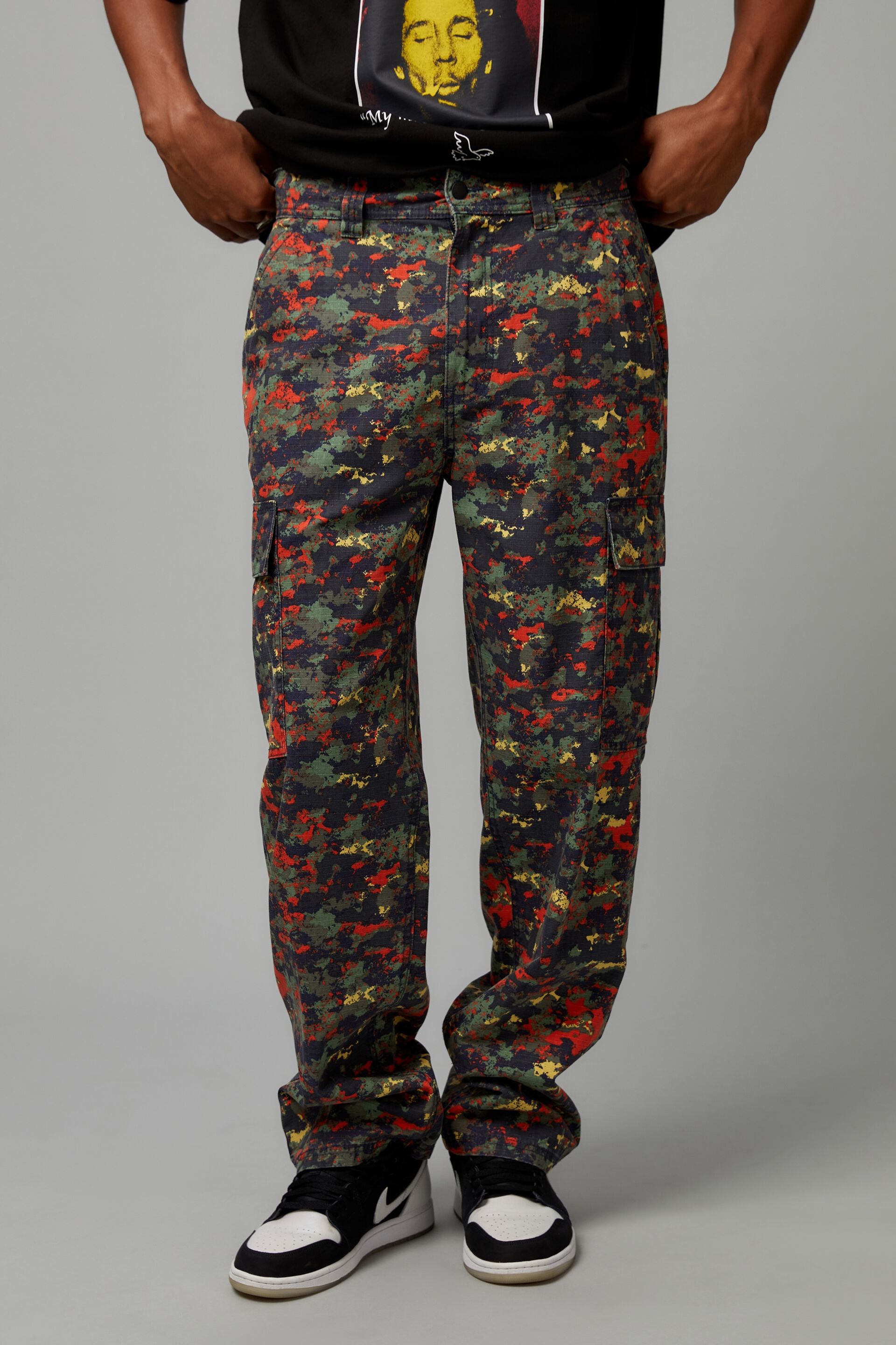 Baggy Rip Stop Cargo Pant