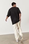 Oversized Music Merch T Shirt, LCN PRO WASHED BLACK/METALLICA FRANTIC