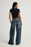 Mid Rise Baggy Jean, CLOUDY BLUE - alternate image 3