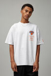 Oversized Nba T Shirt, LCN NBA SILVER MARLE/KNICKS SCRIPT - alternate image 1