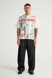 Notion Vintage Graphic Tshirt, NTN WHITE/DRAGON - example image 2