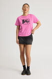 Music Merch Regular Tee, LCN BRA TROYE SIVAN SHOCK PINK/PORTRAIT - alternate image 2