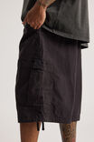 Notion Ultra Baggy Cargo Shorts, BLACK - alternate image 4