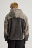 Notion Sherpa Hooded Jacket, SEA SMOKE/DUSK GREY - alternate image 3