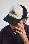 Lcn Sesame Street Trucker Cap, LCN SESAME ST COOKIE MONSTER BLACK - alternate image 3